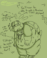 A hefty walk for a koopa! [Comm]