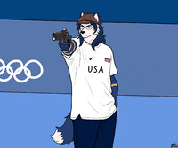 YCH Olympic Shooting Meme for reximus1937