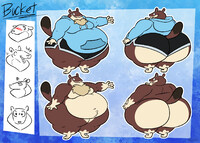 Bucket the Stoat - Reference Sheet