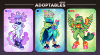 NEW ADOPTABLES AUCTION!