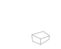 Caixa (donut): outline sem palavra