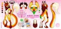 Ref sheet AISLINN | SFW 💚