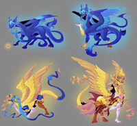 Jess creeping coin dragoness transformation