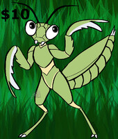 (OPEN) Scyther Praying Mantis Adopt