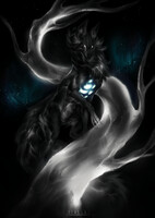 Howl of the aurora [commission]