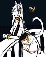 Evening on the balcony - Sketch YCH [CLOSED]