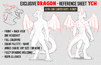 Exclusive Dragon Reference YCH - 6 Slots only!