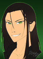 Kevise flat color portrait