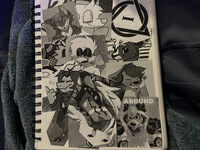 Sketchbook front page :3