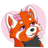 Headshot Commission Red Panda