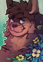 Smelling the flowers