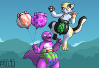 [Commission]Incredible Balloon Pamps