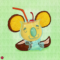 "Food Punimals - Pina Koala"