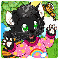 Tangerine And A Butterfly [ICON] 🦋🌈