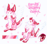 Adoptable - Candy Hearts