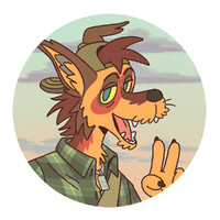 [Commission] Shaggy dog icon