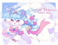 [SOLD] Skylight Princess Vulpix Adopt Auction!