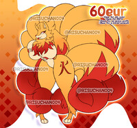 🔥 CLOSED - Ninetales x Pombon FUSION ADOPT