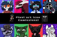 Pixel art icon Comissions!!