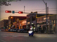 I'm alone in my old memories.