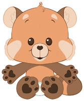 (YCH) Care Bear Cub Plush - Clove