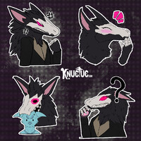 Stickers Commission for Nolya!