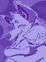 Kofi Monochrome commission