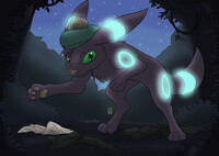 Forest Cursed Umbreon