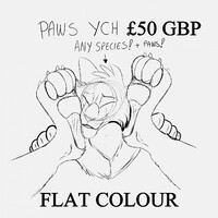 PAW YCH - £50 GBP - OPEN [4/5] ~