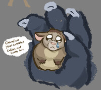 Already doing things he shouldn't...