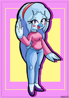 Melissa redraw after months (alt. costume)