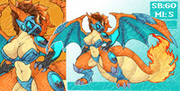 Pokeadopt protogen Mega Charizard Y