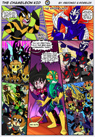 The Bee-Man Spider-Lady WAR pg 1