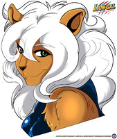 Lion-Gal - Bust (Vector)