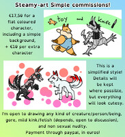 Commission info! (OPEN)