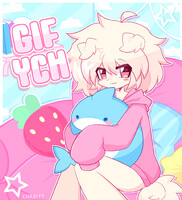 GIF SHARK PLUSHIE YCH [CLOSED]