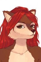 cutie squirrel portrait commission