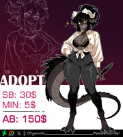[CLOSED] ADOPT AUCTION #11.__.Writer Adventurer