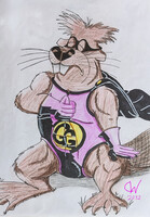 Personal Superhero in Purple