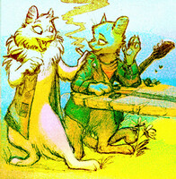 Fera and Nari (colorised)