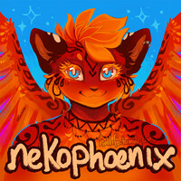 Nekophoenix Badge