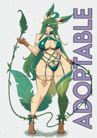 Wild Whip Leafeon Adoptable