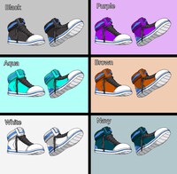 Shoe Design Colour Pack 2