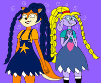 Carm and Penny Lovebraids