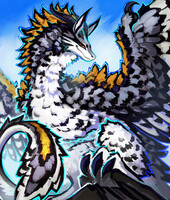 Feathered