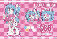 Luluka the Cat Adoptable -CLOSED-