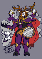 Eikus, The Dark Paladin of the Mirror Realm