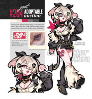 Adoptable Auction #204 Goat girl
