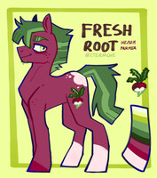 Fresh as a radish