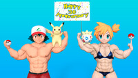 Ash and Misty - Happy Anniversary